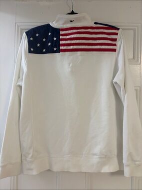 Vineyard Vines Shep Shirt with American Flag